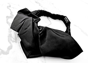 SILKQUI 100% PURE MULBERRY SILK TWIST KNOT HEADBAND