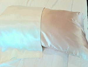SILKQUI 100% PURE MULBERRY SILK PILLOWCASE 22 Momme 600 Thread Count